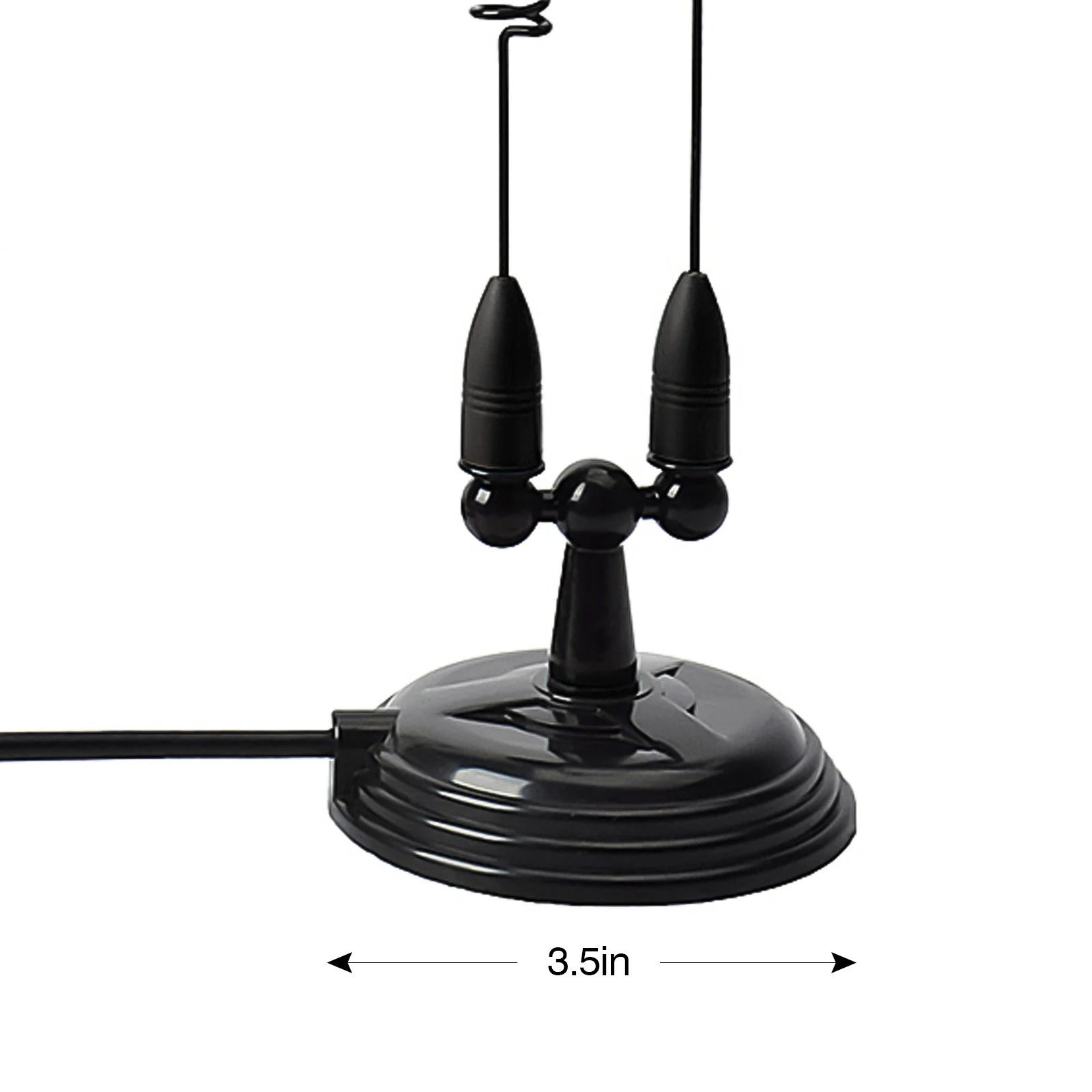 Dual Band Mobile Antenna Magnetic Base ,2m 70cm VHF/UHF Vehicle whip Antenna W/13ft RG58 Coaxial Cable&3.5inchs