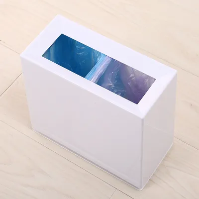 Dual Compartment Plastic Garbage Trash Can