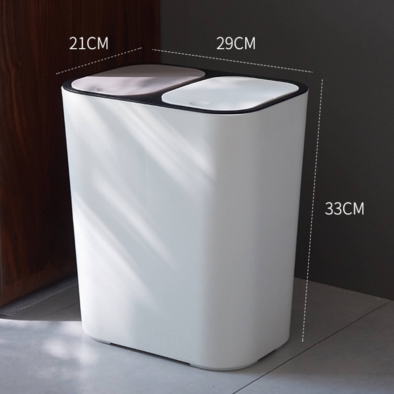 Dual Compartment Trash Can Dual Compartment Trash Can