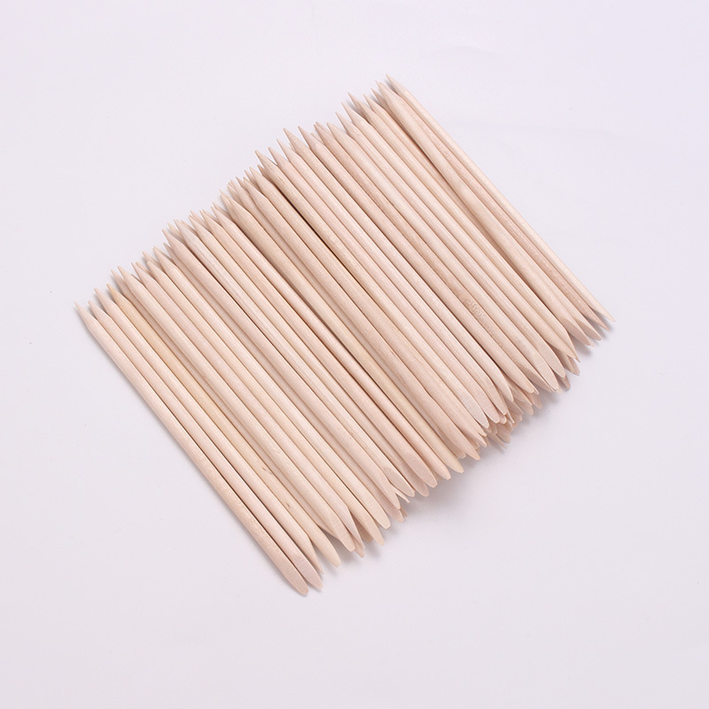 Dual End Wooden Cuticle Pusher (100 pcs)