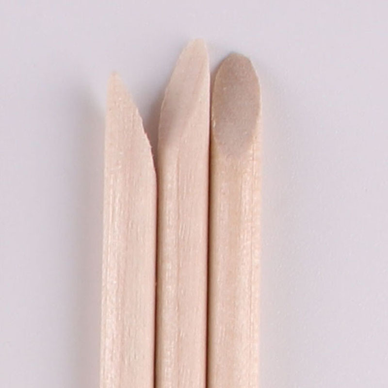 Dual End Wooden Cuticle Pusher (100 pcs)