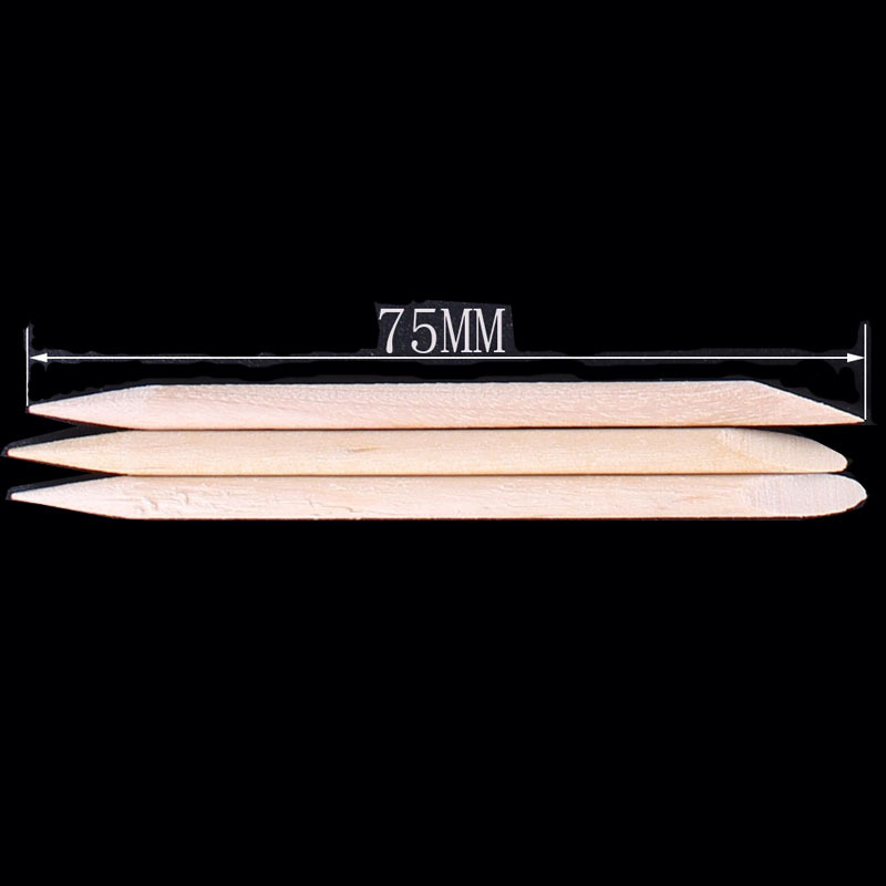 Dual End Wooden Cuticle Pusher (100 pcs)