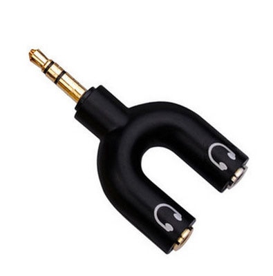 Dual Headphone Adapter Jack Splitter