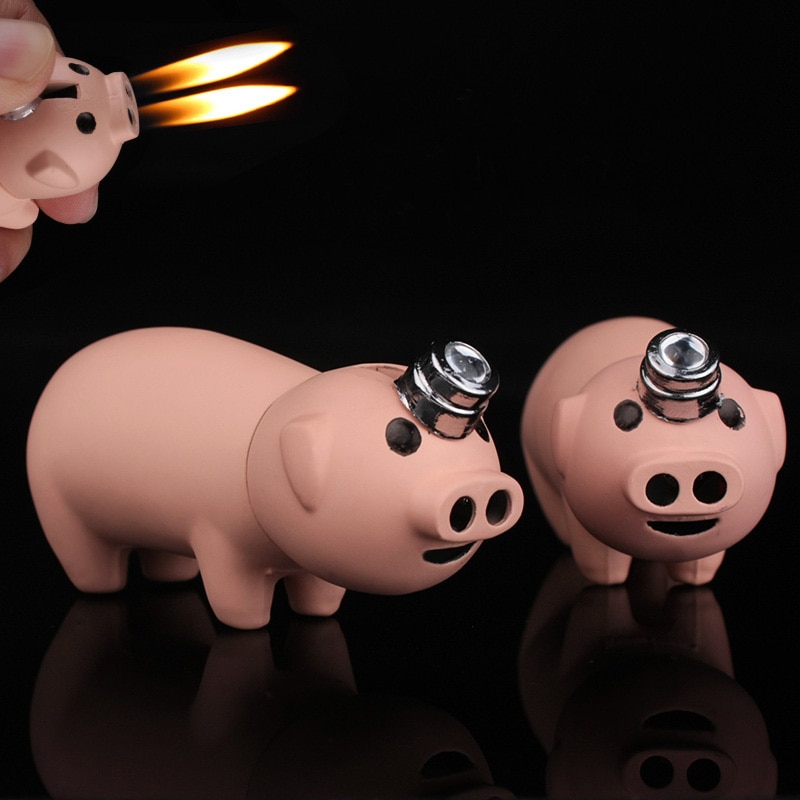Dual Nozzle Pocket Pig Lighter Dual Nozzle Pocket Pig Lighter