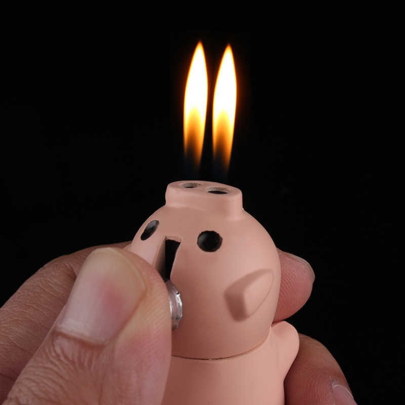 Dual Nozzle Pocket Pig Lighter