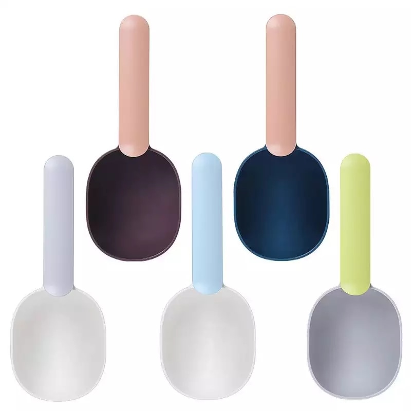 Dual Purpose Cat Food Scoop Clip Dual Purpose Cat Food Scoop Clip