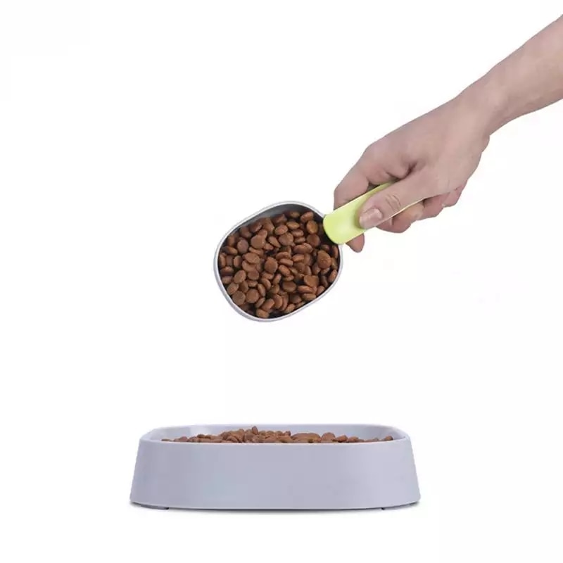 Dual Purpose Cat Food Scoop Clip Dual Purpose Cat Food Scoop Clip