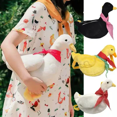 Duck Bag Cute Animal Sling Plush Purse Duck Bag Cute Animal Sling Plush Purse