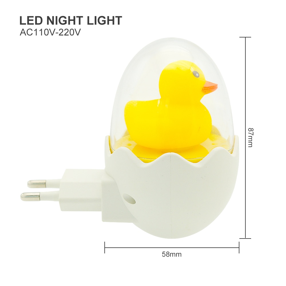 Duck Night Light Socket Wall Lamp Duck Night Light Socket Wall Lamp