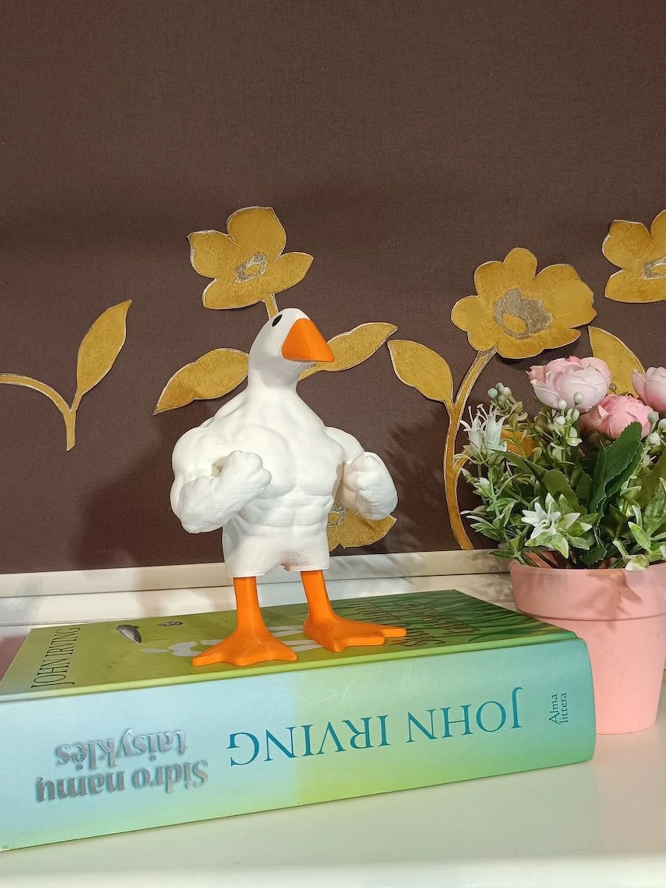Duck Statue Ornament Funny Muscle Duck Statue Decoration Resin Crafts Sculpture Ornament Decoration Duck Statue Ornament Funny Muscle Duck Statue Decoration Resin Crafts Sculpture Ornament Decoration