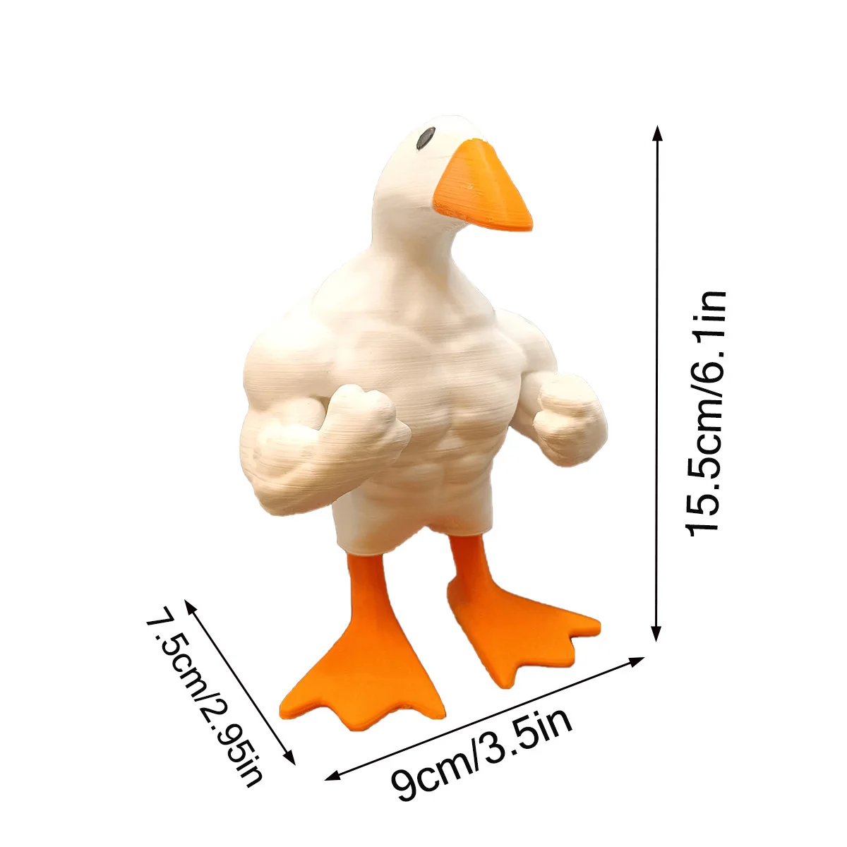 Duck Statue Ornament Funny Muscle Duck Statue Decoration Resin Crafts Sculpture Ornament Decoration Duck Statue Ornament Funny Muscle Duck Statue Decoration Resin Crafts Sculpture Ornament Decoration