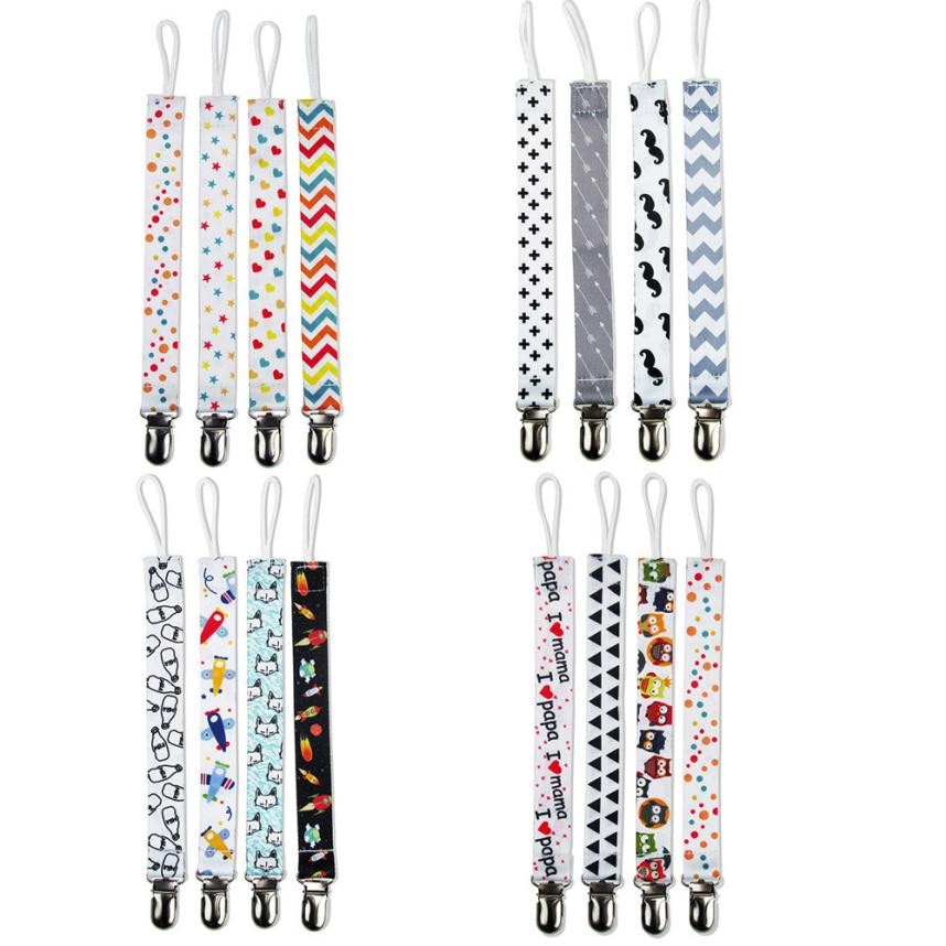 Dummy Clip 4PC Set Pacifier Holder Dummy Clip 4PC Set Pacifier Holder