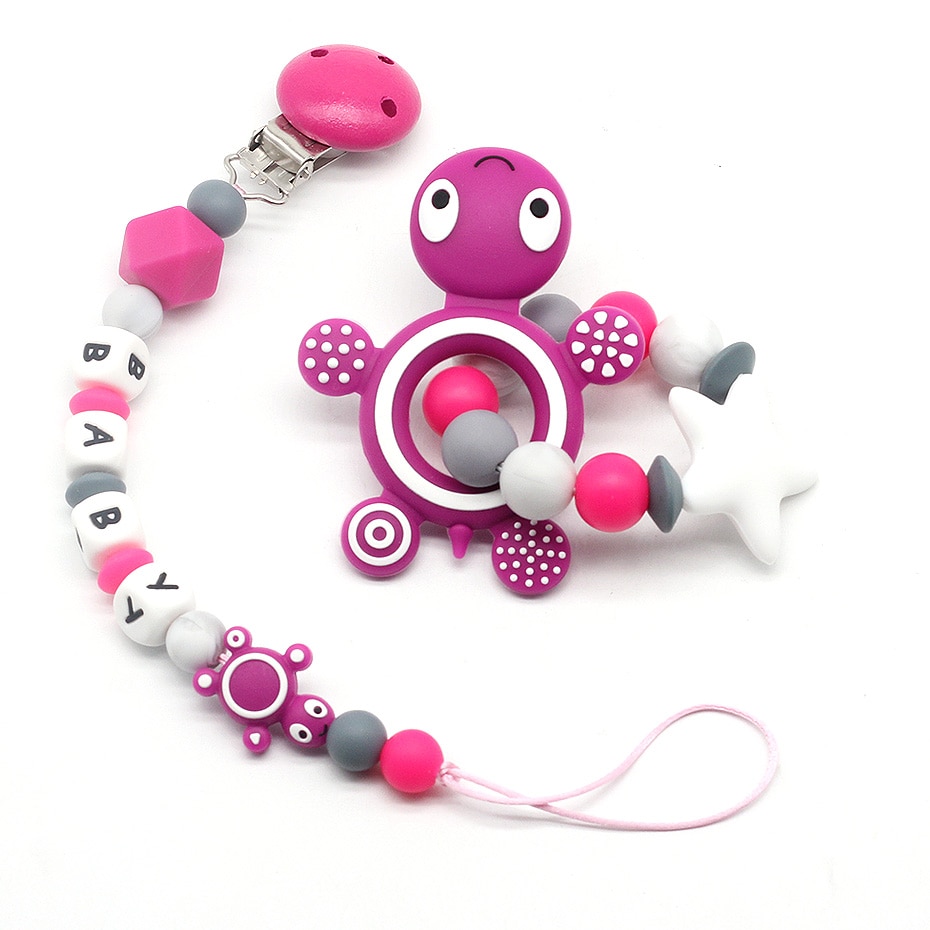 Dummy Holder Teething Pacifier Clip Dummy Holder Teething Pacifier Clip