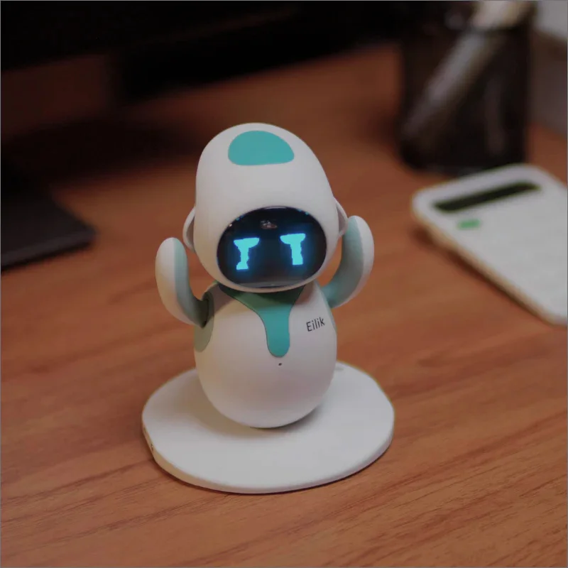 Duo Pack Eilik Smart Robot AI Artificial Intelligence Robots Accompany Lovely Children and Adults Desktop ai Pets