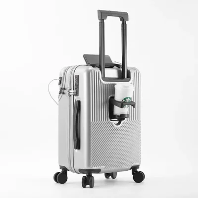 Durable Luggage Sets Suitcase Front Open TSA Lock USB Slient Spinner Wheel Charging Men Carry-On Travel Durable Luggage Sets Suitcase Front Open TSA Lock USB Slient Spinner Wheel Charging Men Carry-On Travel
