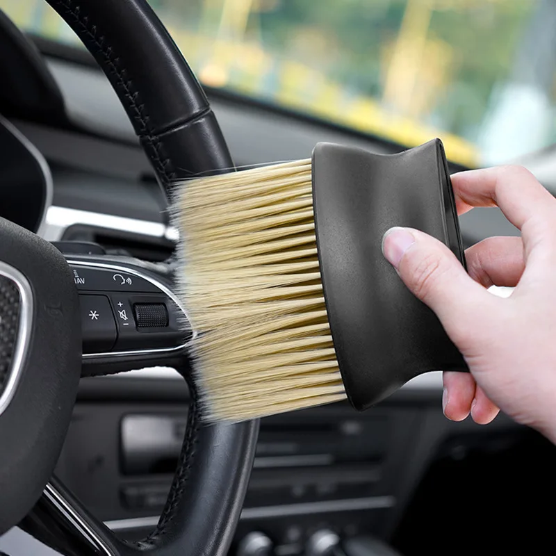 Dust Brush Automotive Supplies Dust Removal Air Conditioning Vents Interior Fine Seams Dust Cleaning Soft Bristled Brush