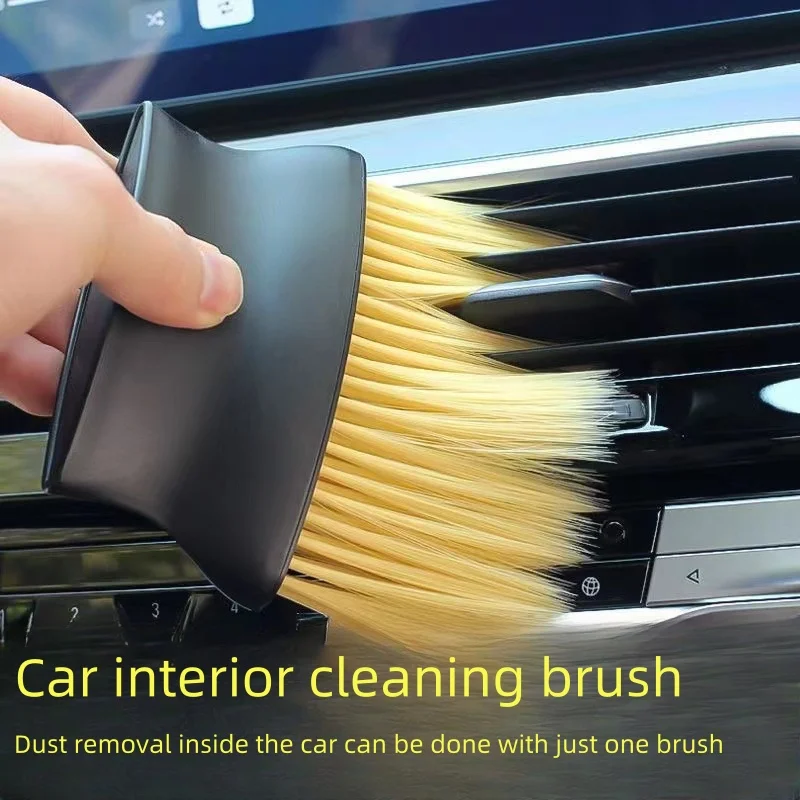 Dust Brush Automotive Supplies Dust Removal Air Conditioning Vents Interior Fine Seams Dust Cleaning Soft Bristled Brush