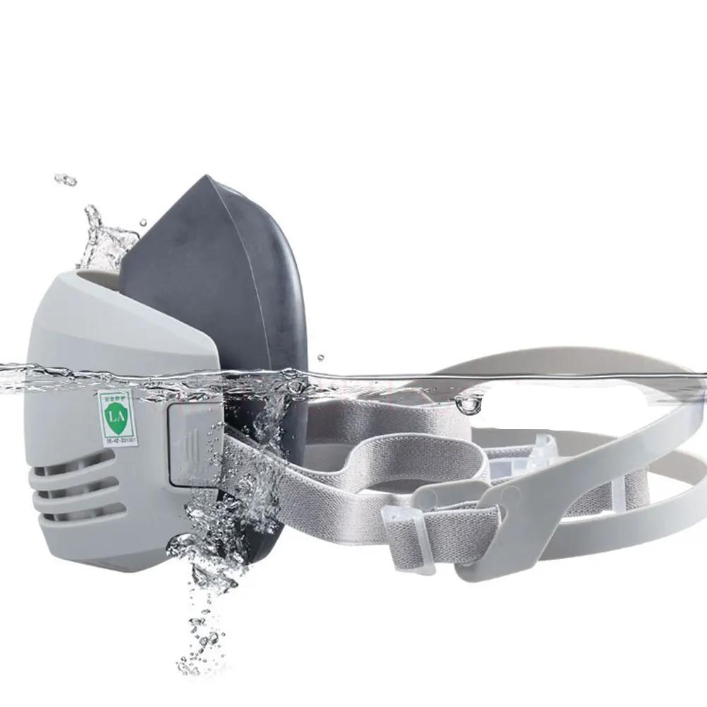 Dust Mask +20pcs Filter Cotton Respirator Half Face Dust-proof Mask Anti Industrial Construction Dust Haze Fog Safety Dust Mask +20pcs Filter Cotton Respirator Half Face Dust-proof Mask Anti Industrial Construction Dust Haze Fog Safety