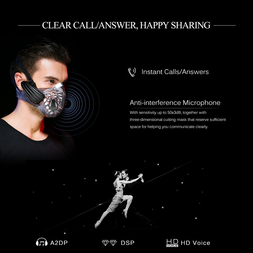 Dust Mask Wireless Headphones Dust Mask Wireless Headphones