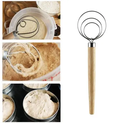 Dutch Dough Whisk Stainless Tool