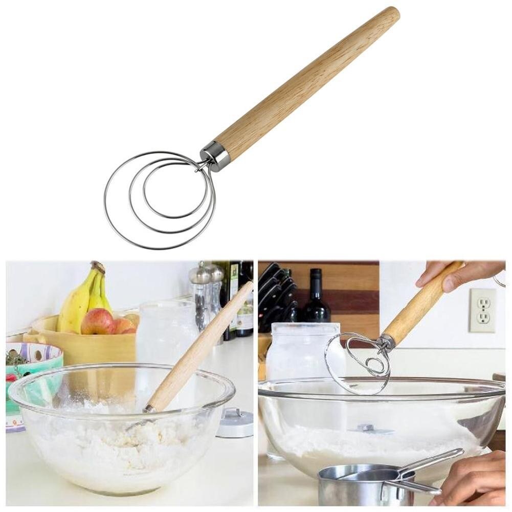 Dutch Dough Whisk Stainless Tool