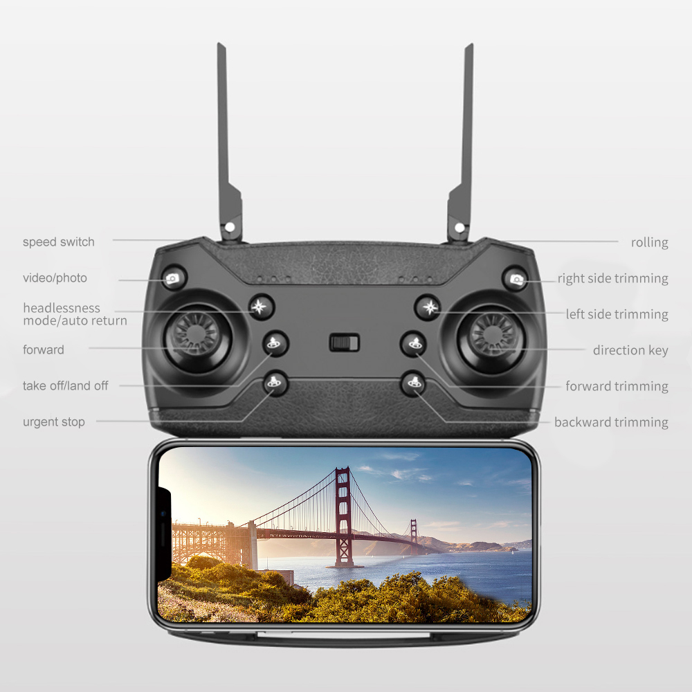 E88Pro RC Drone 4K Professinal With 1080P Wide Angle HD Camera Foldable RC Helicopter WIFI FPV Height Hold Gift Toy E88Pro RC Drone 4K Professinal With 1080P Wide Angle HD Camera Foldable RC Helicopter WIFI FPV Height Hold Gift Toy