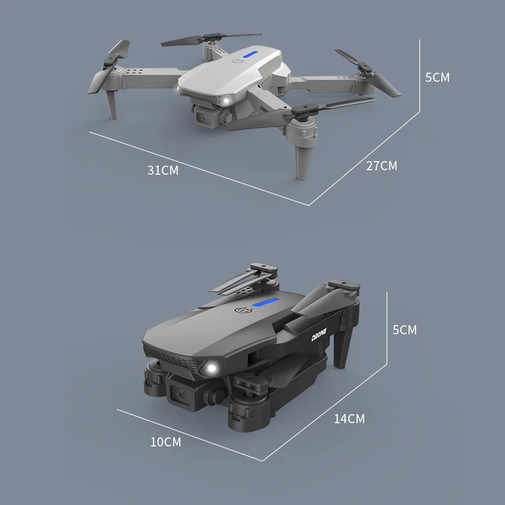 E88Pro RC Drone 4K Professional With 1080P Wide Angle Dual HD Camera Foldable RC Helicopter WIFI FPV Height Hold Kid E88Pro RC Drone 4K Professional With 1080P Wide Angle Dual HD Camera Foldable RC Helicopter WIFI FPV Height Hold Kid