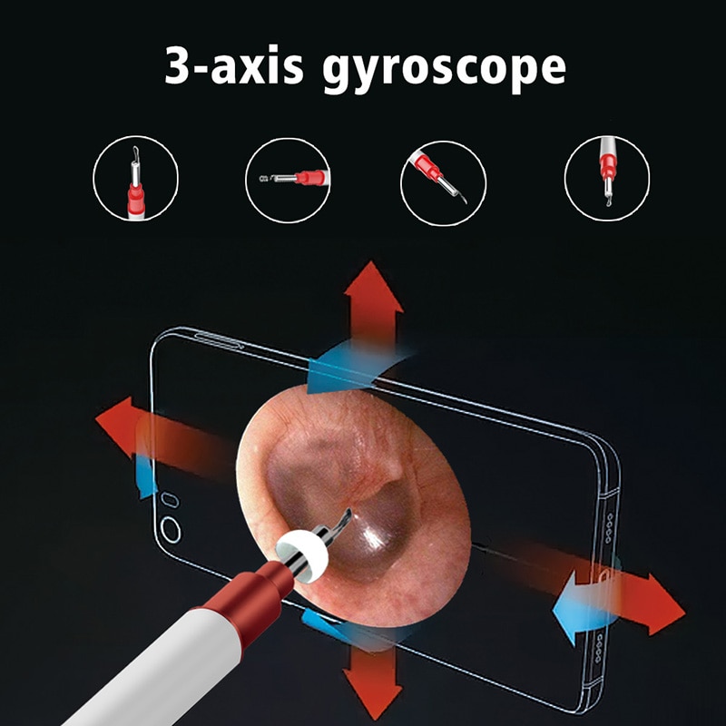 Ear Cleaning Tools HD WiFi Otoscope Ear Cleaning Tools HD WiFi Otoscope