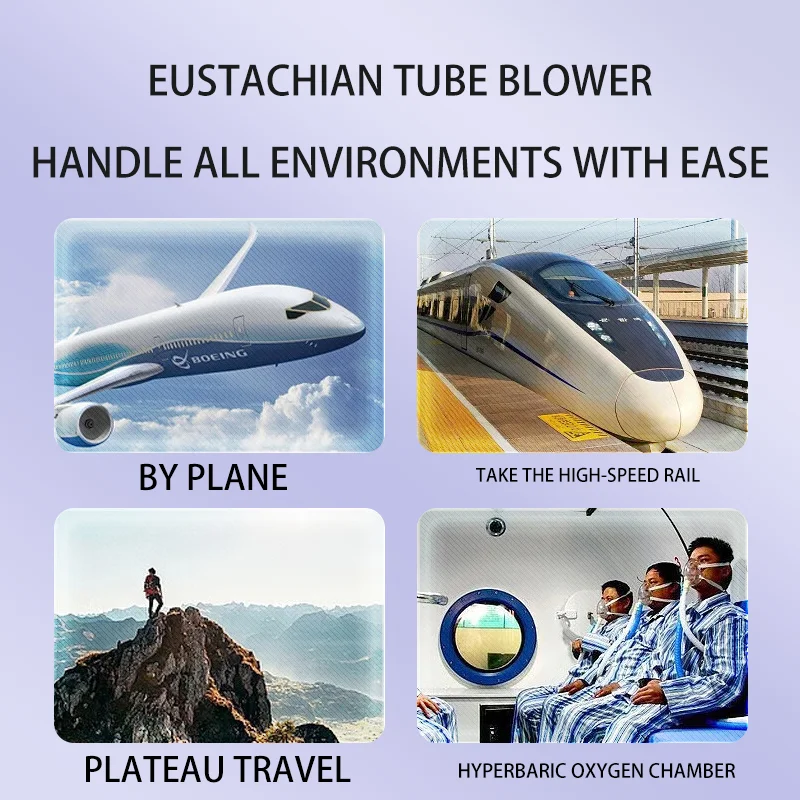 Ear Pressure Reliever, Eustachian Tube Unblocker, Balancing Ear Pressure to Relieve Tinnitus and Earache
