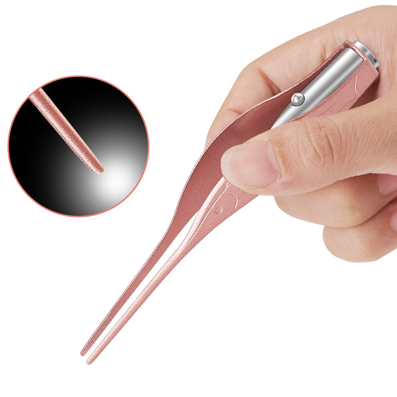 Ear Wax Tweezer with LED Light Ear Wax Tweezer with LED Light