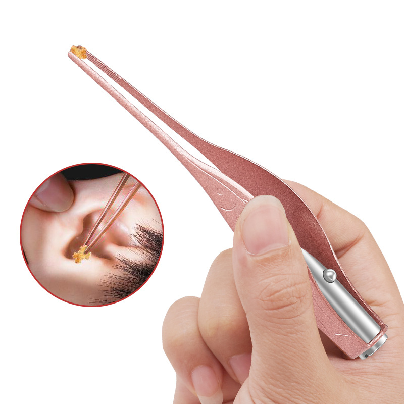 Ear Wax Tweezer with LED Light Ear Wax Tweezer with LED Light