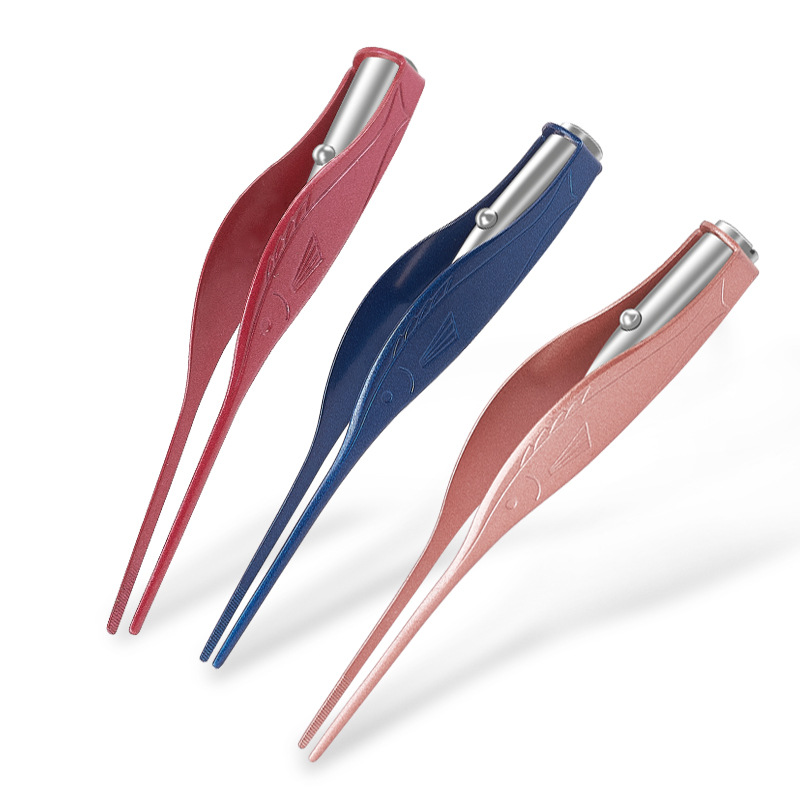 Ear Wax Tweezer with LED Light Ear Wax Tweezer with LED Light