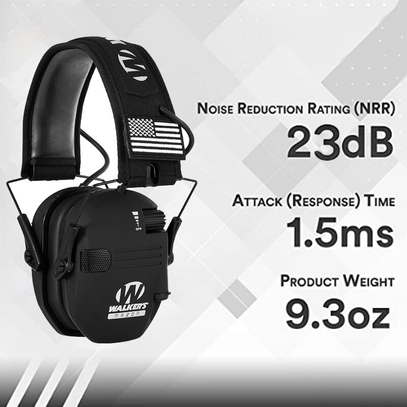 Earmuffs Active Headphones for Shooting Electronic Hearing Protection Ear Protect Noise Reduction Active Hunting Earmuffs Active Headphones for Shooting Electronic Hearing Protection Ear Protect Noise Reduction Active Hunting