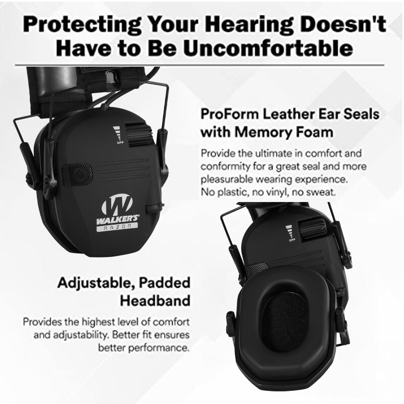 Earmuffs Active Headphones for Shooting Electronic Hearing Protection Ear Protect Noise Reduction Active Hunting Earmuffs Active Headphones for Shooting Electronic Hearing Protection Ear Protect Noise Reduction Active Hunting