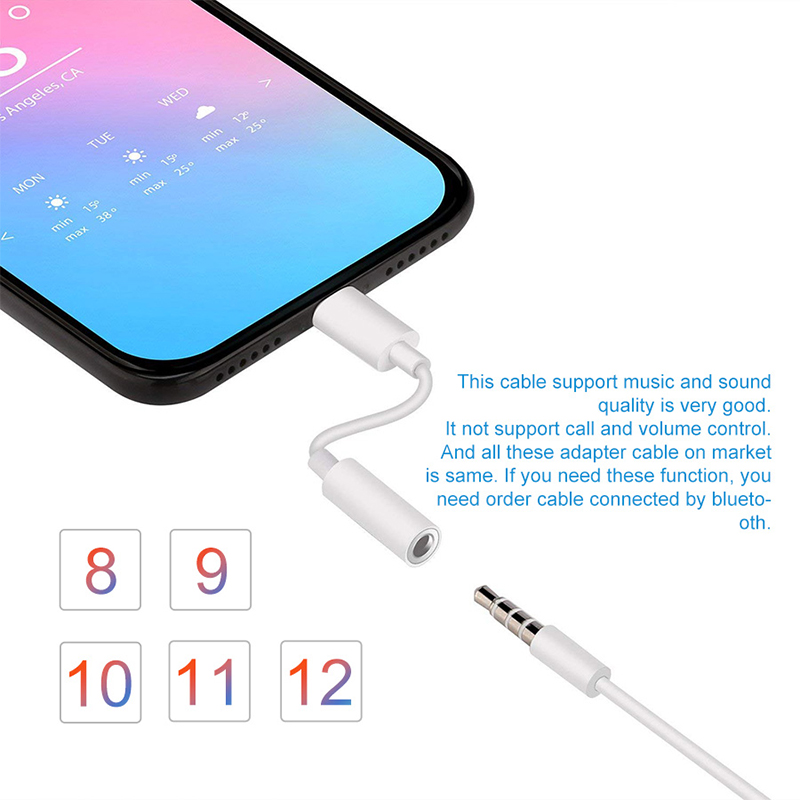 Earphone Connector IOS Adapter Earphone Connector IOS Adapter