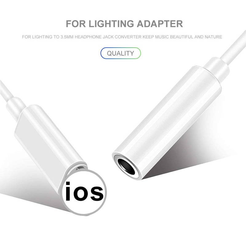 Earphone Connector IOS Adapter Earphone Connector IOS Adapter