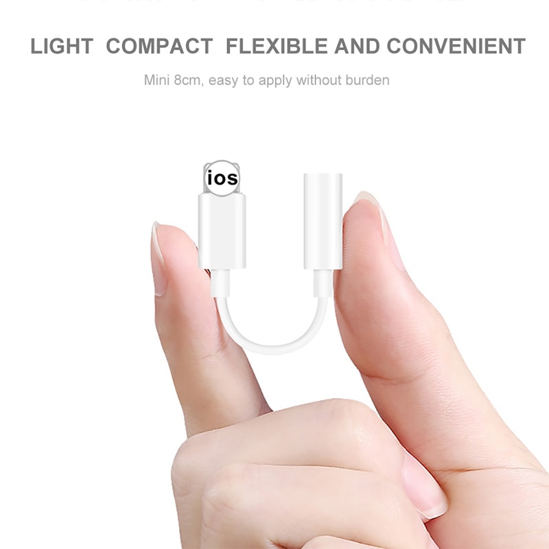 Earphone Connector IOS Adapter Earphone Connector IOS Adapter