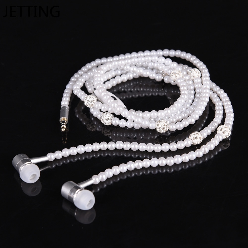 Earphone for Girls Beads Necklace Earphone for Girls Beads Necklace