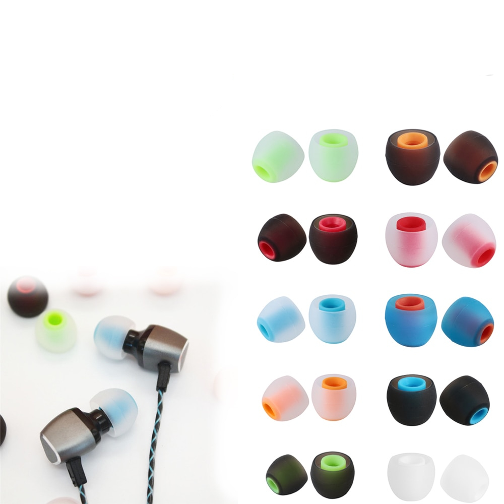 Earphone Rubber Buds Silicone Tips (12 Pcs) Earphone Rubber Buds Silicone Tips (12 Pcs)