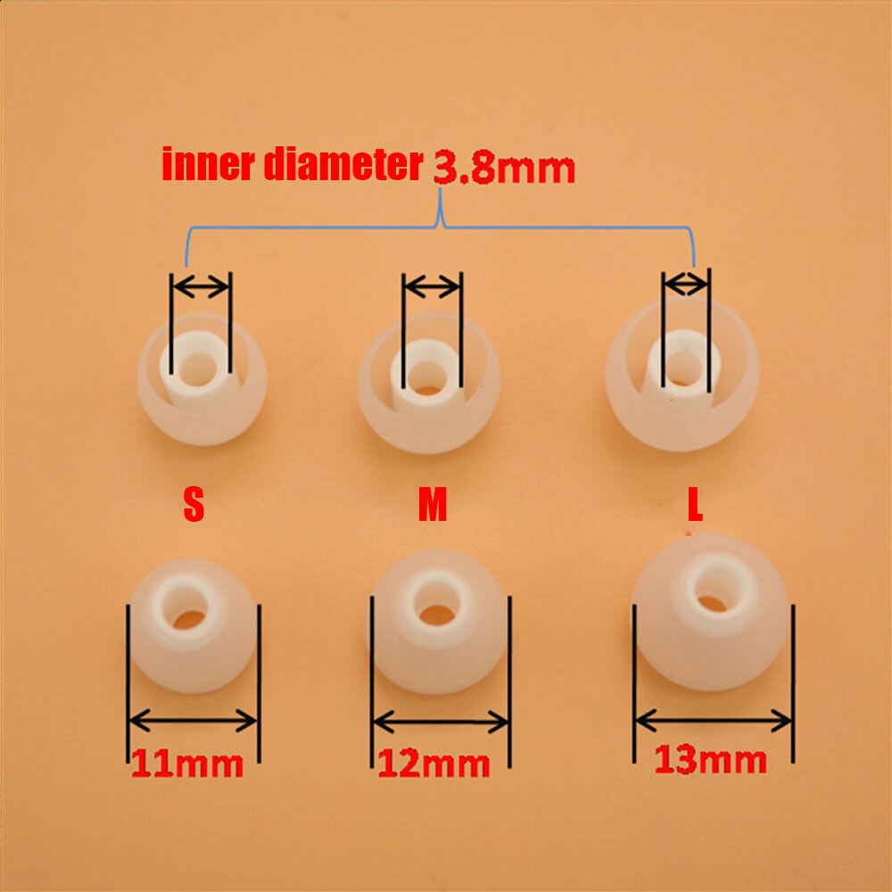 Earphone Rubber Buds Silicone Tips (12 Pcs) Earphone Rubber Buds Silicone Tips (12 Pcs)