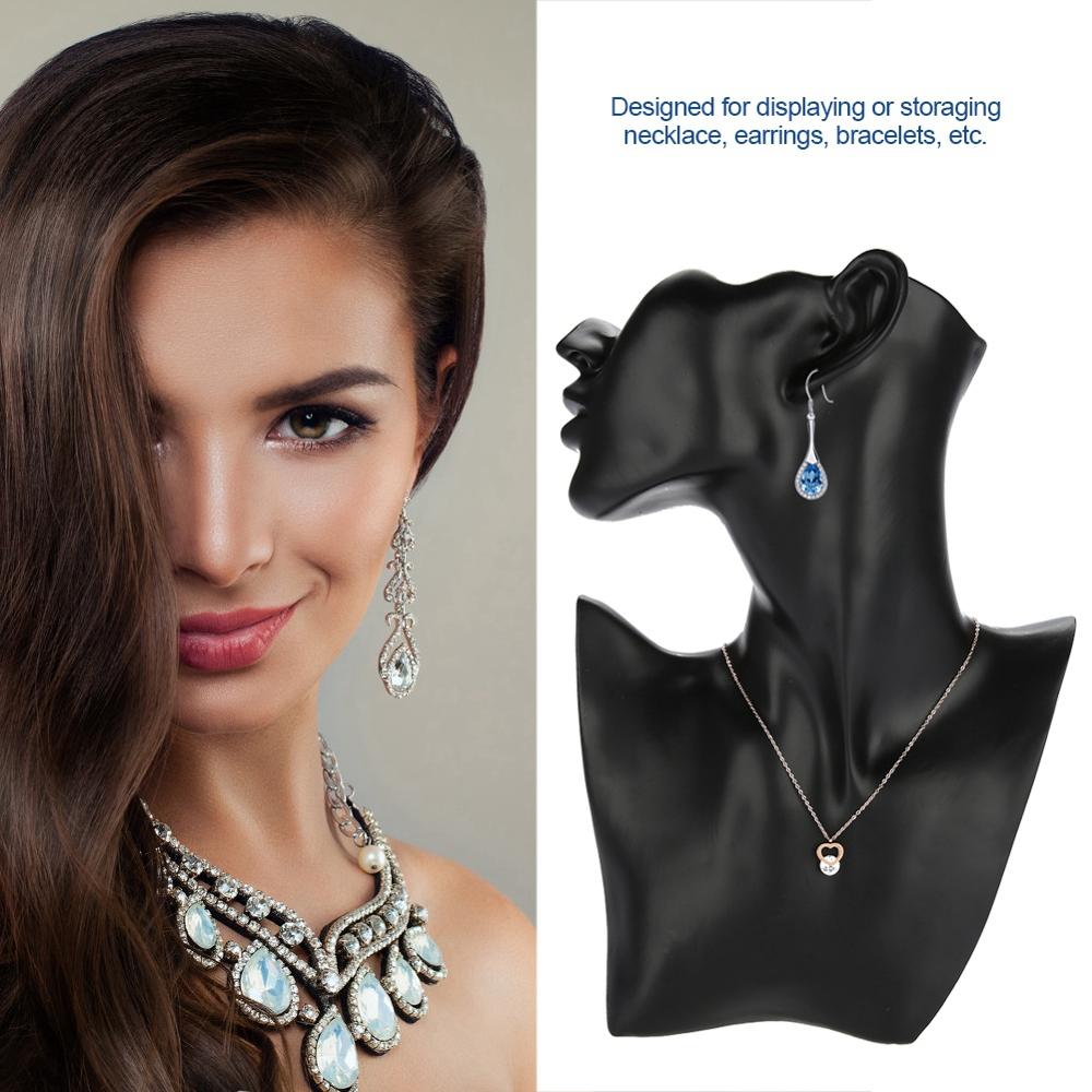 Earring and Necklace Display Mannequin Jewelry Stand Earring and Necklace Display Mannequin Jewelry Stand