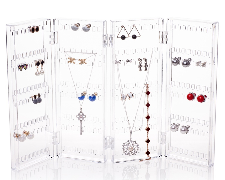 Earring Holder Rack and Jewelry Stand