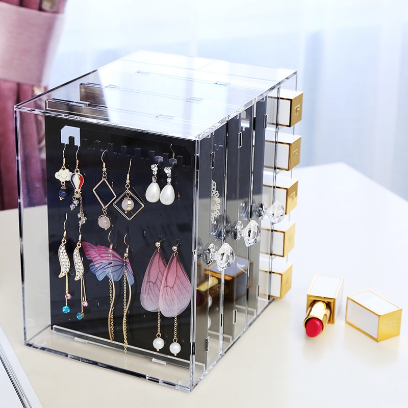 Earring Organizer Acrylic Rack Box