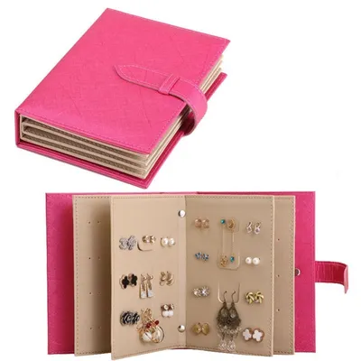 Earring Storage Book Organizer