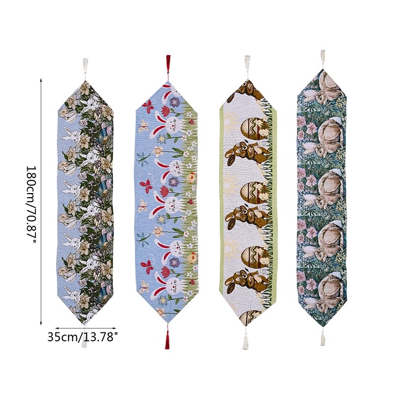 Easter Table Runner Tablecloth