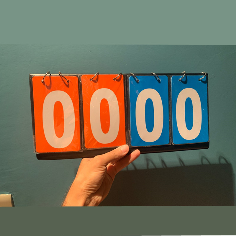 Easy Flip Portable Basketball Scoreboard