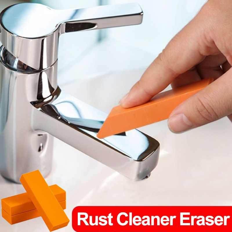Easy Limescale Eraser Bathroom Glass Rust Remover Rubber Eraser Household Kitchen Cleaning Tools for Pot Scale Rust