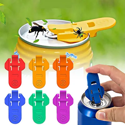 Easy Pop Can Opener and Fizz Saver (6 pcs) Easy Pop Can Opener and Fizz Saver (6 pcs)