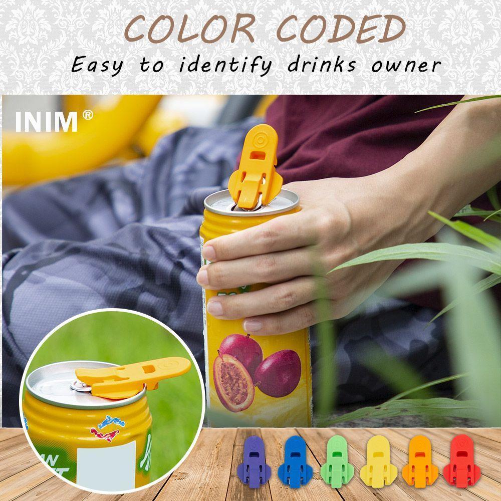 Easy Pop Can Opener and Fizz Saver (6 pcs) Easy Pop Can Opener and Fizz Saver (6 pcs)