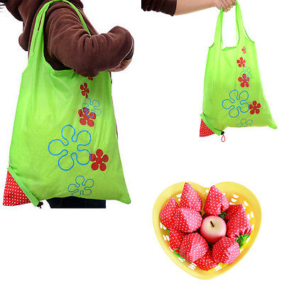 Eco Bag Strawberry-Shaped Container Eco Bag Strawberry-Shaped Container